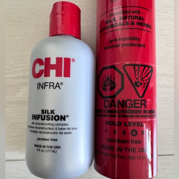 New CHI - 54 Firm Hold Hairspray, Infra Silk Infusion Reconstructing Complex - Picture 2 of 2